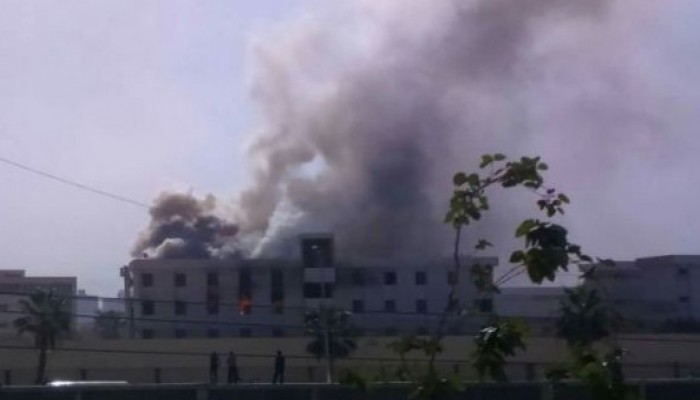 حريق هائل بمنطقة تجنيد طنطا
