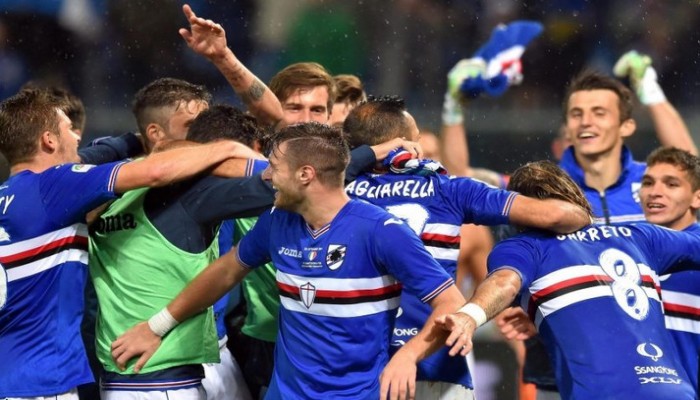 في 6 دقائق فقط .. سامبدوريا يقلب تأخره أمام ساسولو بهدفين لفوز بثلاثية (فيديو)