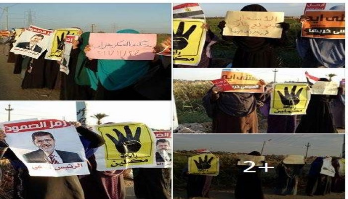 حرائر دمياط: السيسى خربها