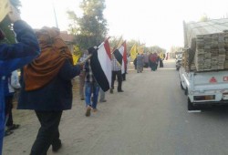 أحرار النوبارية بالبحيرة يدشنون مظاهرات "لسها ثورة يناير"