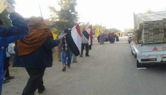 أحرار النوبارية بالبحيرة يدشنون مظاهرات "لسها ثورة يناير"