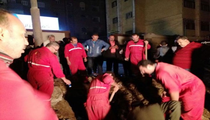 تسرب غاز فى بنها والأهالى يتركون منازلهم خوفا من الاختناق