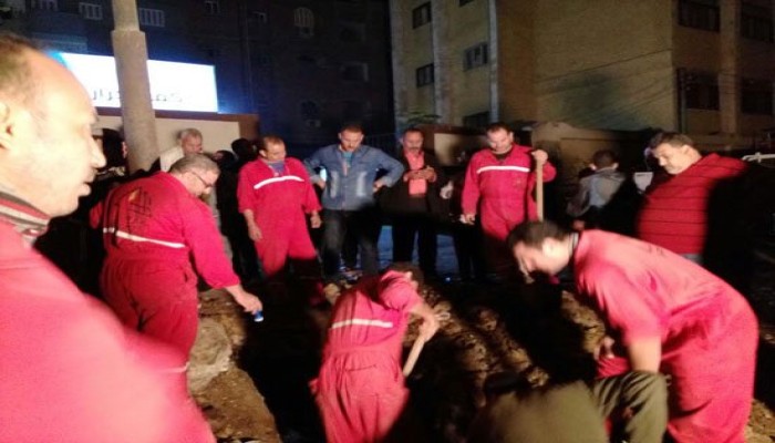 تسرب غاز فى بنها والأهالى يتركون منازلهم خوفا من الاختناق