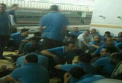 إضراب عمال الشركة المصرية للغزل والنسيج بمدينة السادات