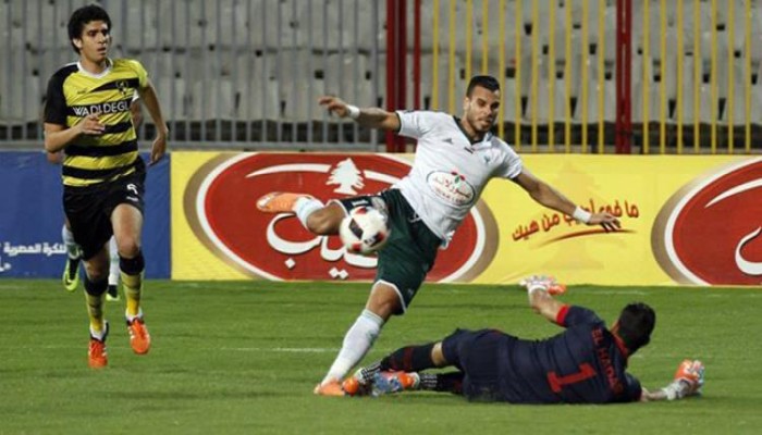 المصري يرتقي للمركز الخامس في الدوري بالفوز على وادي دجلة