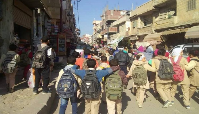 "طلاب ضد الانقلاب" بحوش عيسي يحيون صمود المعتقلين