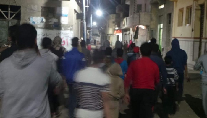 البحيرة :مسيرة لشباب ضد الانقلاب بحوش عيسي تطالب بالإفراج عن المعتقلين