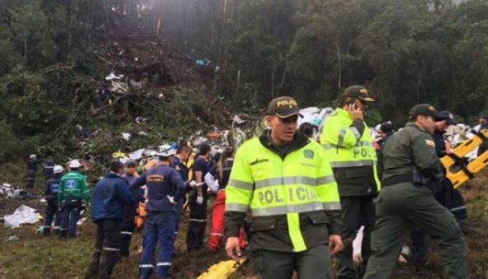 تسجيل صوتي يكشف سبب سقوط طائرة الفريق البرازيلى فى كولومبيا