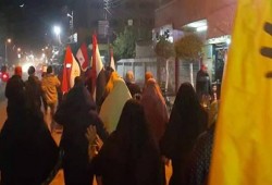 تواصل تظاهرات اسبوع"توحدوا" ليلا بديرب نجم بالشرقية