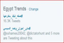 #مش_إخوان_وضد_السيسي .. يتصدر تويتر