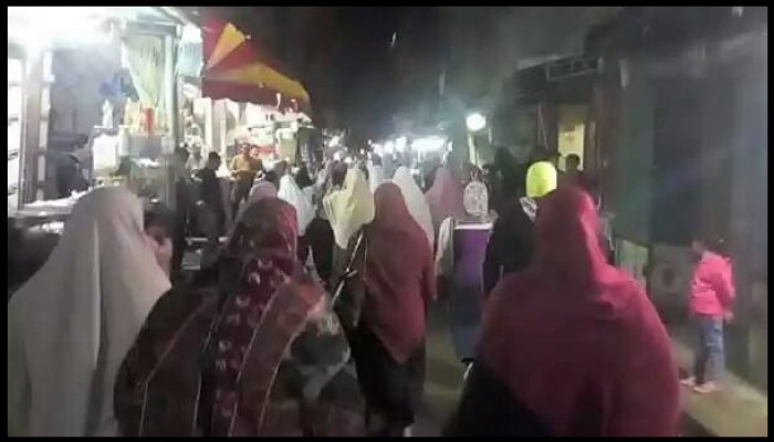 تظاهرة ليلية لثوار شارع الترعة بالإسكندرية