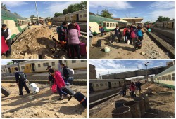 فضيحة بالصور.. الإنقلاب يحول محطة سكك حديد "أسوان السياحية" لمشهد للفوضي و الإهمال