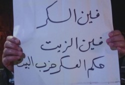 فعالية ليلية مناهضة للانقلاب العسكري بشبين القناطر