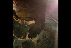 تصادم قطاري ركاب بخط "إيتاي البارود القاهرة"