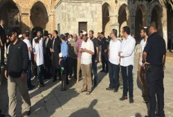 مستوطنون يقتحمون المسجد الأقصى بحماية شرطية