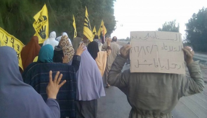 البحيرة: ثوار البستان ينددون بغلاء الاسعار ومطالبة برحيل العسكر