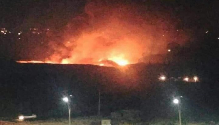 إنفجارات تهز مطار عسكري بدمشق