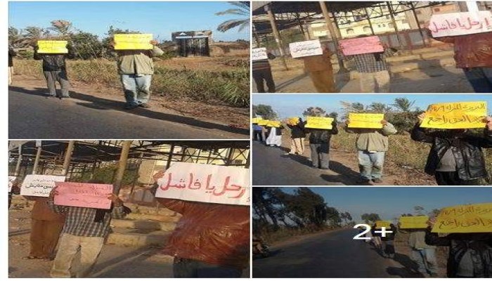 أحرار الدقهلية يواصلون التظاهر رفضا لجرائم العسكر
