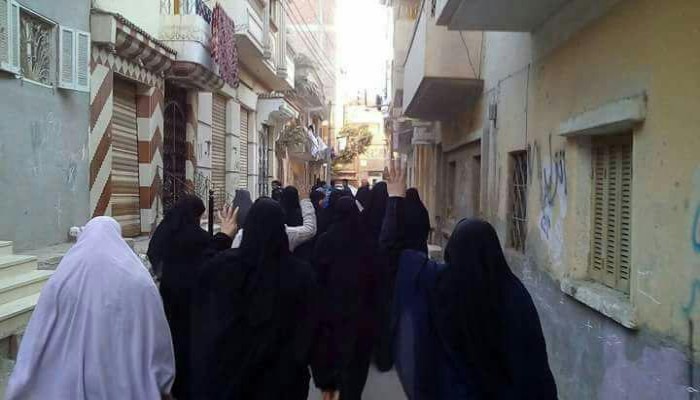 ثوار أبو كبير يشاركون في تظاهرات"الحرية حق" بالشرقية