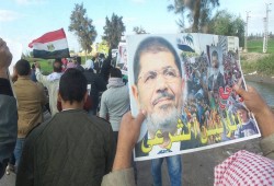 ثوار الحسينية بالشرقية يتظاهرون في جمعة "الحرية حق"