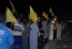 البحيرة: مسيرة حاشدة لثوار أبو حمص ترفع شعار "الحرية حق"