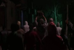 مسيرة بحوش عيسي تحت شعار "الحرية حق" وتحمل الانقلاب مسؤولية تفجير الكاتدرائية
