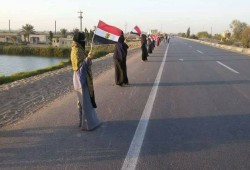 ثوار أبو حماد بالشرقية يواصلون تظاهراتهم المطالبة بالحق في الحرية