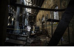 في بيان منسوب للتنظيم .. داعش يعلن مسئوليته عن تفجير الكاتدرائية