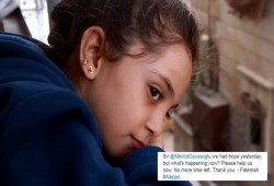 جاويش أوغلو يحاور "أيقونة حلب" على تويتر