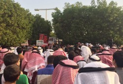 مظاهرة حاشدة في الكويت نصرة لحلب