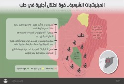 الميليشيات الشيعية في حلب (إنفوجراف)