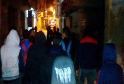 شباب "كفر الدوار" في مسيرة ليله تضامناً مع حلب وغضباً لإعدام "حبارة"