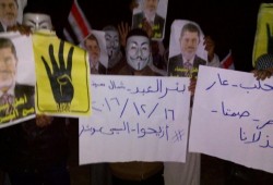 ثوار بئر العبد ينددون بمجازر السفاح بشار بحق أهالي حلب