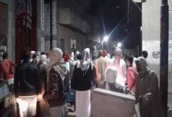 "يا الله ياجبار انتقم من بشار" هتاف ثوار حوش عيسى تضامنا مع أهالي حلب