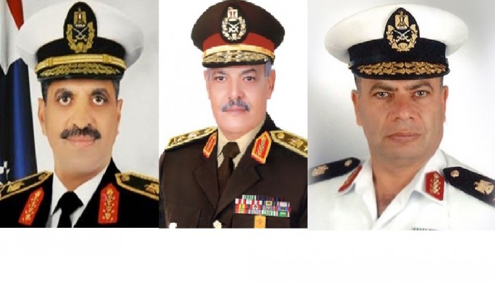 السيسي يطيح بثلاثة من أبرز مساعديه في الانقلاب العسكري