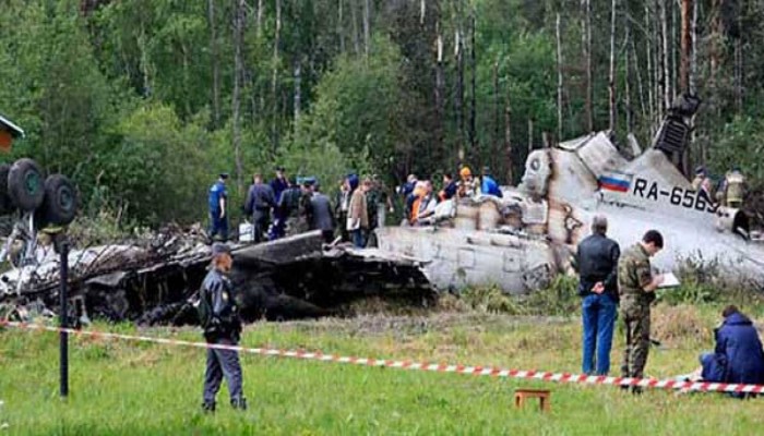 تحطم طائرة روسية وعلى متنها 39 شخصًا في سيبريا