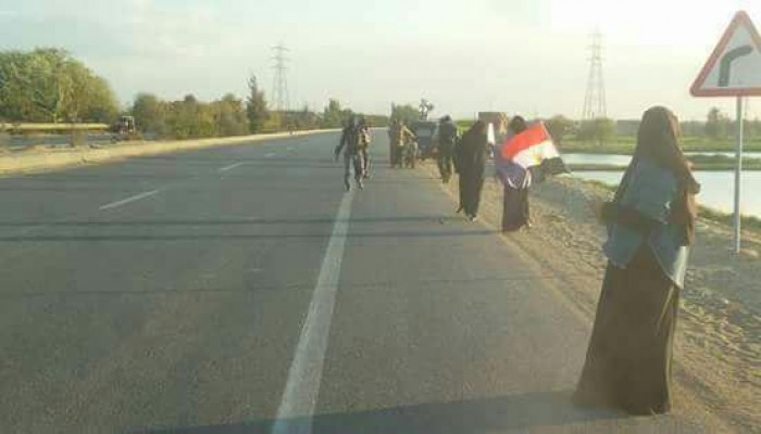 تواصل التظاهرات المطالبة بإزاحة السيسي وبشار بأبو حماد بالشرقية