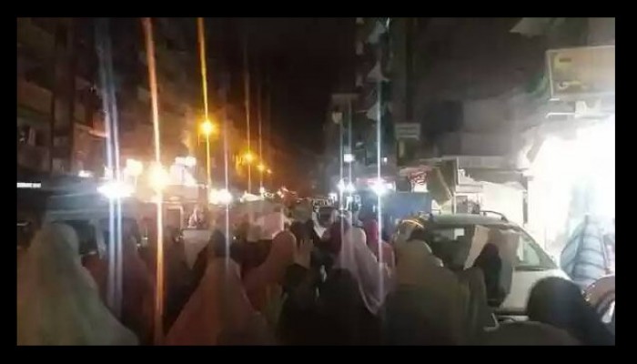 تظاهرة ليلية لثوار ابو سليمان بالإسكندرية تنديدا بغلاء الأسعار