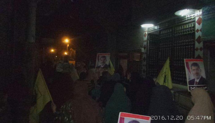 تواصل التظاهرات المطالبة بإزاحة السيسي وبشار بههيا بالشرقية