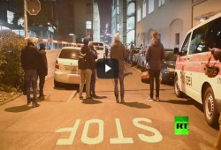 بالفيديو.. مسلح يفتح النار على مصلين في المركز الإسلامي بسويسرا