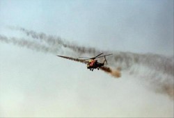 تحطم طائرة حربية ليبية جنوب شرق طرابلس ومقتل طاقمها