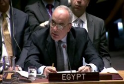 فضيحة .. مندوب الانقلاب في مجلس الأمن : تلقينا تهديدات لذلك سحبنا الملف