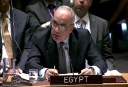 فضيحة .. مندوب الانقلاب في مجلس الأمن : تلقينا تهديدات لذلك سحبنا الملف