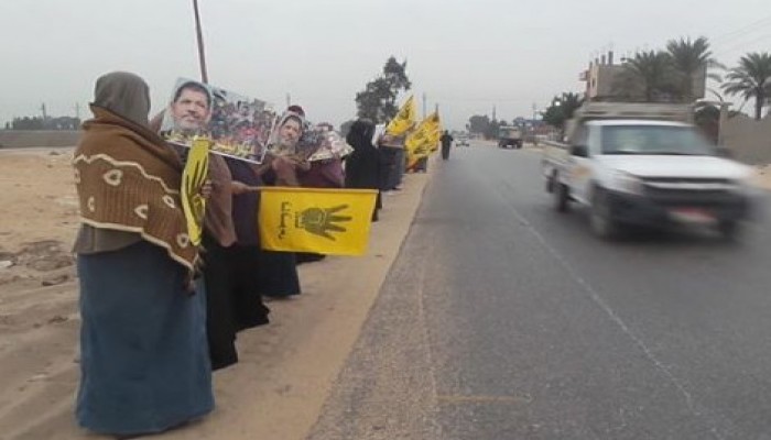 ثوار فاقوس بالشرقية يواصلون مظاهراتهم الرافضة للظلم والفقر