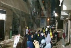 "لسه الشعب المصري ثائر لساها ثورة يناير" بأبو حماد بالشرقية