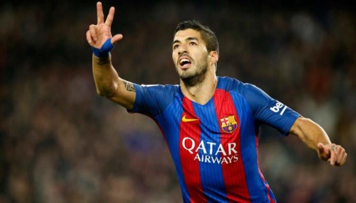 لويس سواريز أكبر هدافي العالم لعام 2016