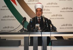 المفتي محمد حسين يحذر من خطر الأنفاق في القدس