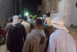 ثوار قصر الباسل بالفيوم يواصلون حراكهم ضد العسكر