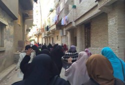 رحيل السيسي أبرز مطالب ثوار أبو كبير بالشرقية