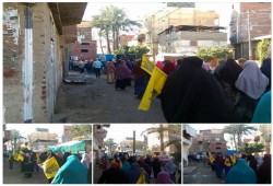مسيرة لثوار دمياط تنديدا بخراب البلاد على يد الانقلاب العسكري